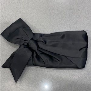 Steve Madden black wristlet purse